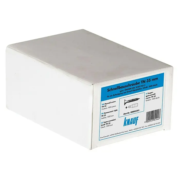 Knauf Schnellbauschraube TB - Durchmesser: 3,5 mm, Länge: 25 mm, 1.000 Stk.