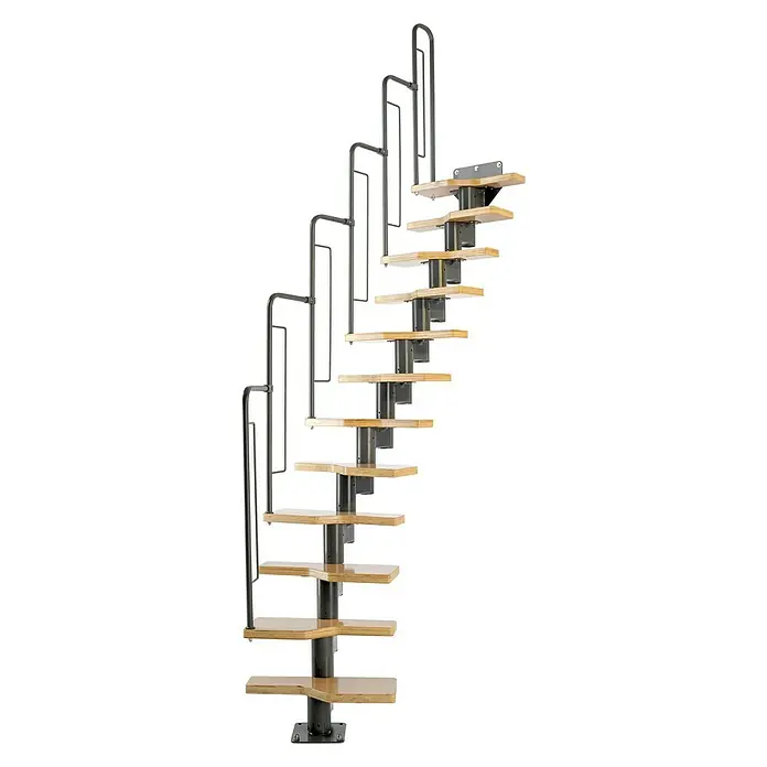 Star Stairs Graz Escalera compacta - Número de escalones: 12 uds., An x Al: 58 x 240,5 cm