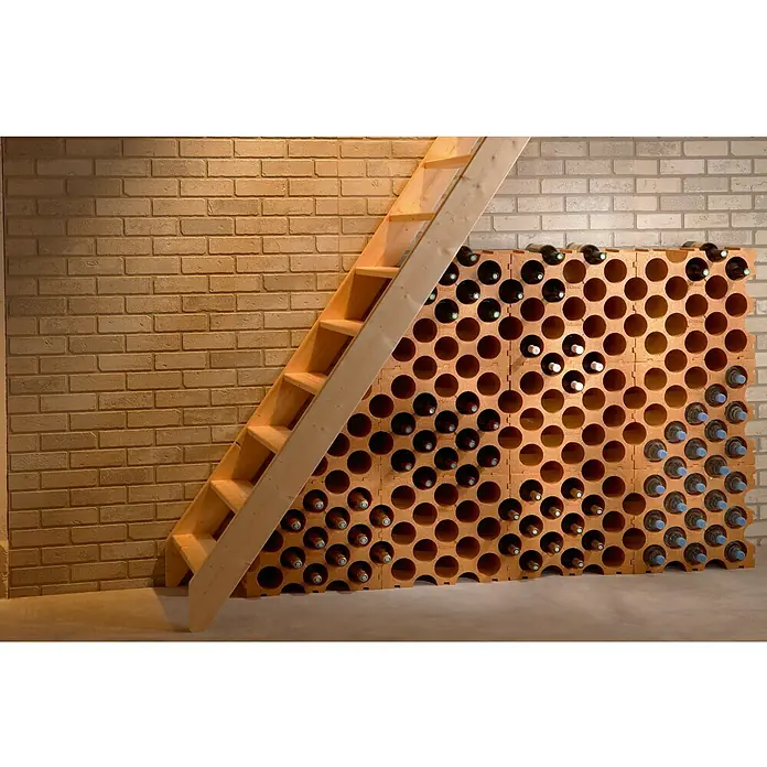 Weinregal - 26 x 50 x 43 cm, Anzahl Flaschen: 15 Stk.
