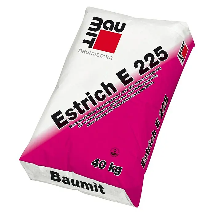 Baumit Estrich E 225 - 40 kg, Körnung: 0 mm - 4 mm