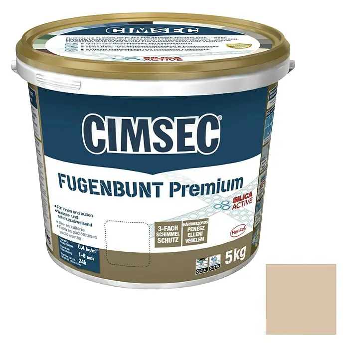 Cimsec Fugenmörtel Fugenbunt Premium - Bahama Beige, 5 kg