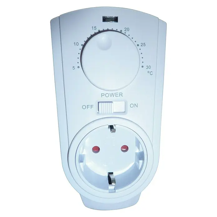 Inter BÄR Thermostat Serie 8141 - L x B x H: 62 x 125 x 80 mm