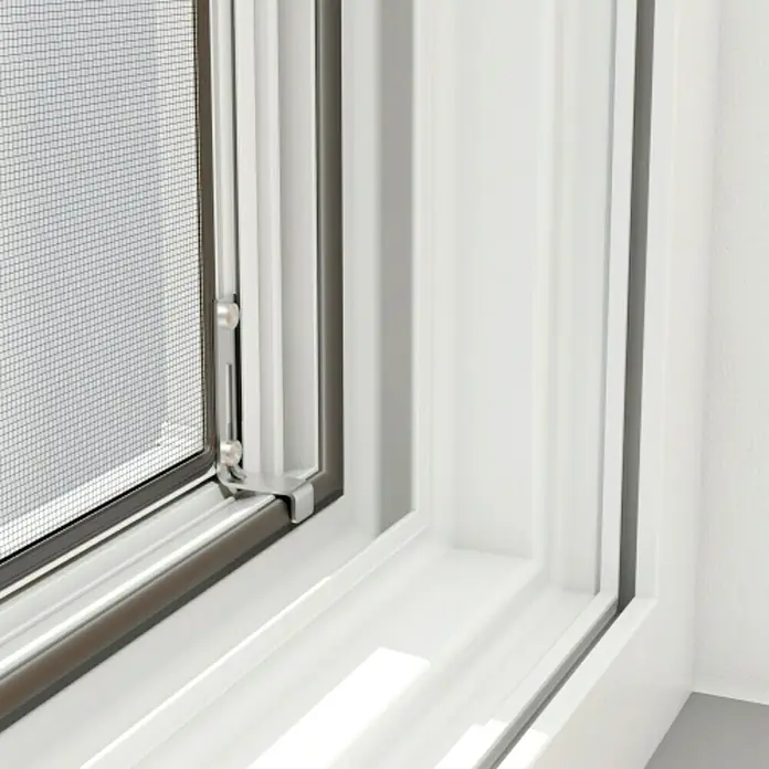Windhager Insektenschutz-Fensterrahmen Spannrahmen Plus - 140 x 150 cm, Weiß