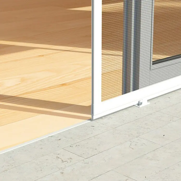 Windhager Insektenschutz-Schiebetür Expert - 120 x 240 cm, Weiß, Schraubbefestigung