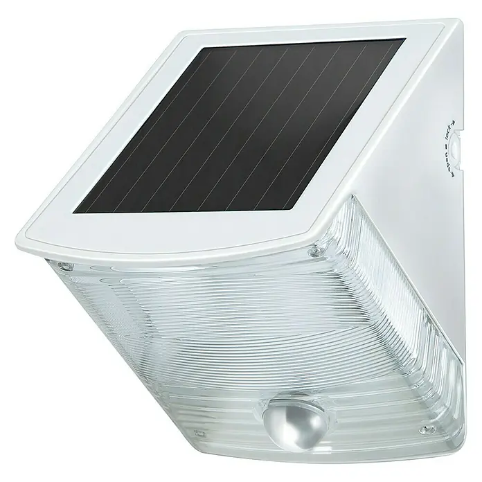 Brennenstuhl Solar-wandledlamp voor buiten SOL 04 plus - Bewegingsmelder, 2 x 0,5 W, IP44