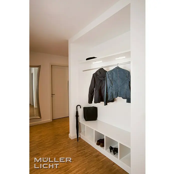 Müller-Licht LED-Unterbauleuchte Switch 50 - 8 W, Ein-/Ausschalter, 513 x 35 x 56 mm, Weiß