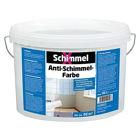 SchimmelX  Wandfarbe Anti-Schimmel