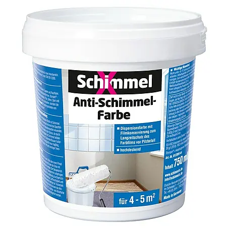 SchimmelX  Wandfarbe Anti-Schimmel