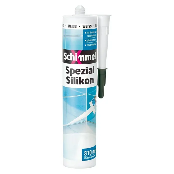 SchimmelX Silikon Spezial - Weiß, 310 ml