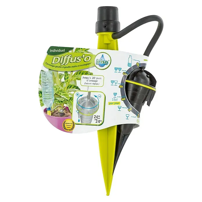 Iriso Tropfrohr - Geeignet für: Flaschen, Erdspieß, Länge: 18 cm