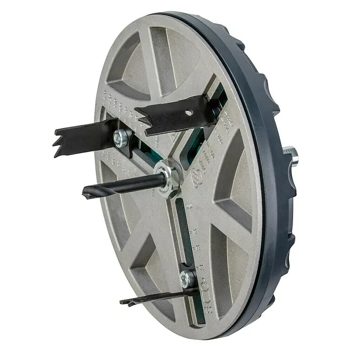 Wolfcraft Lochsäge AH 45-130 - Arbeitsdurchmesser: 45 mm - 130 mm, Schnitttiefe: 30 mm