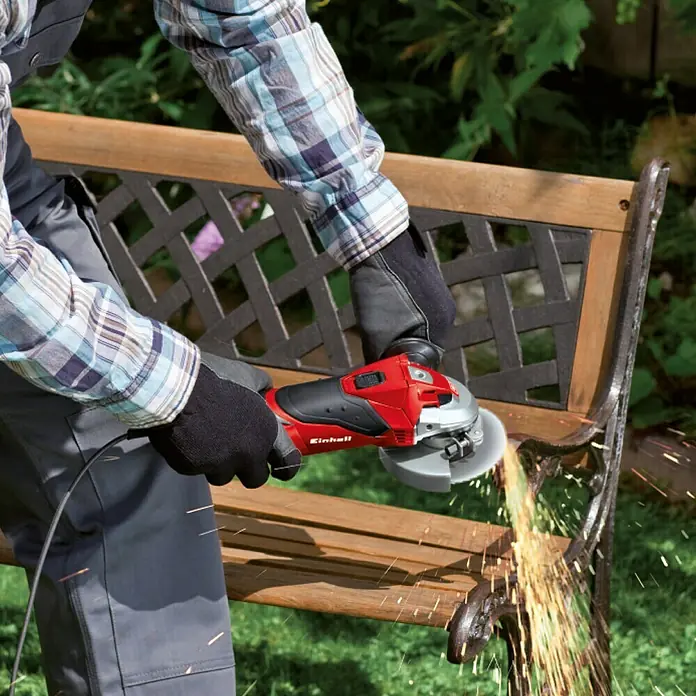 Einhell Winkelschleifer TC-AG 125 - 850 W, Durchmesser Scheibe: 125 mm, 12.000 U/min