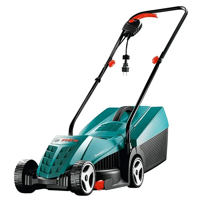 Bosch Rotak Elektro-Rasenmäher 32 - 1.200 W, Schnittbreite: 32 cm - Linke Seitenansicht