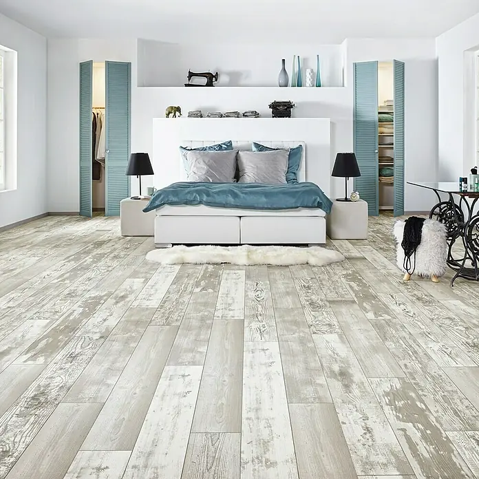 MyStyle MyArt Laminat Shack Pine - 1.285 x 192 x 12 mm, Rustikalni pod - Živopisni prikaz