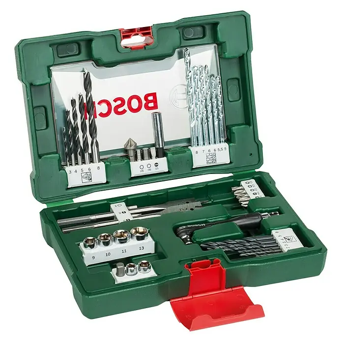 Bosch Set svrdla i bitova - 41 -dij. - Pogled s lijeve strane