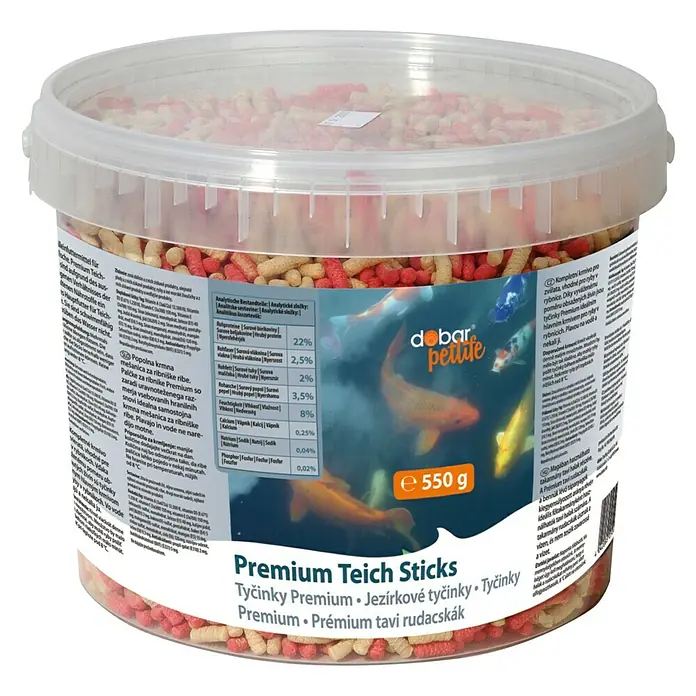 Dobar Teich-Fischfutter Premium - 510 g - Vorderansicht