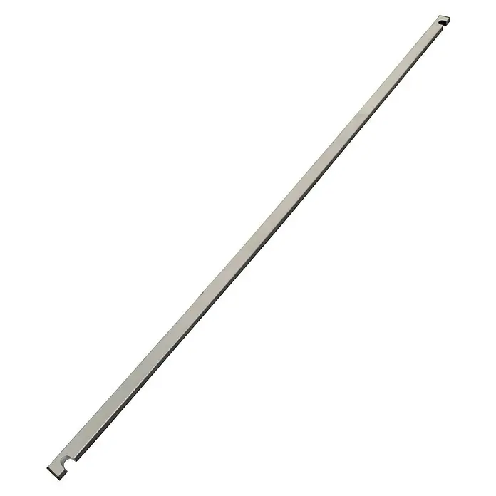 Krause Geländerstrebe - Länge: 2 m, Passend für: Krause Gerüst ProTec, Krause Gerüst ProTec XXL, Krause Gerüst ProTec XS, Krause Gerüst ProTec XS-P, Aluminium - Vorderansicht