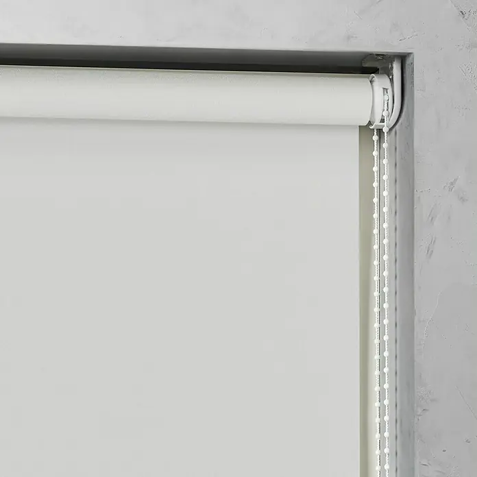 Expo Ambiente Rollo - B x H: 120 x 190 cm, Weiß, Tageslichtdurchlässig - Detailaufnahme