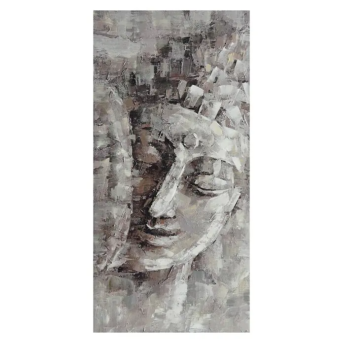 Leinwandbild Canvas - Buddha, B x H: 70 x 140 cm