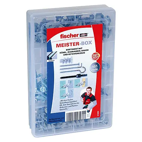 Fischer Meister-Box Gipskartondübel-Set GK