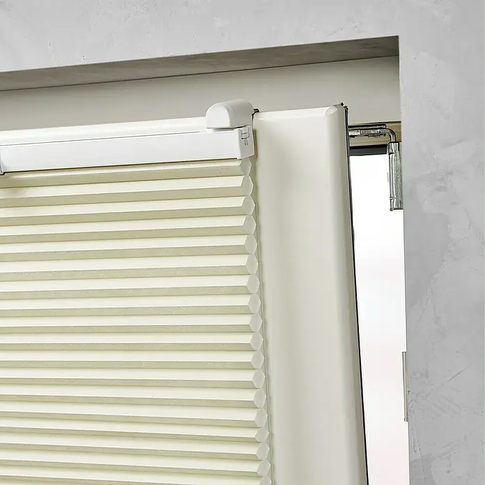 Expo Ambiente Wabenplissee - B x H: 40 x 130 cm, Beige, Tageslichtdurchlässig - Detailaufnahme