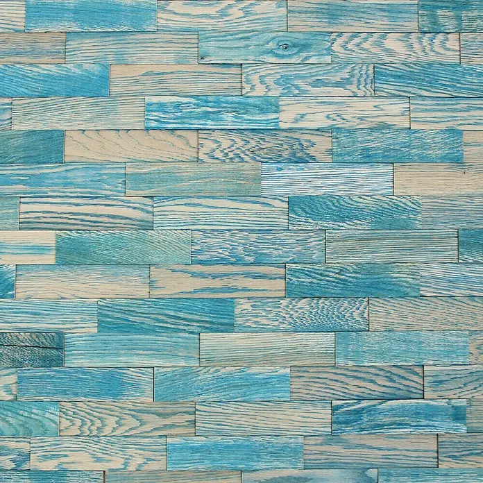 Wodewa Echtholzriemchen Berlin 010 - L x B: 200 x 50 mm, Stärke: 2 mm - 6 mm, Inhalt: 1 m² - Vorderansicht