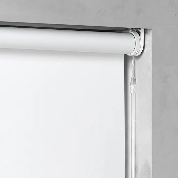 Expo Ambiente Rollo - B x H: 80 x 190 cm, Weiß, Verdunkelnd - Detailaufnahme