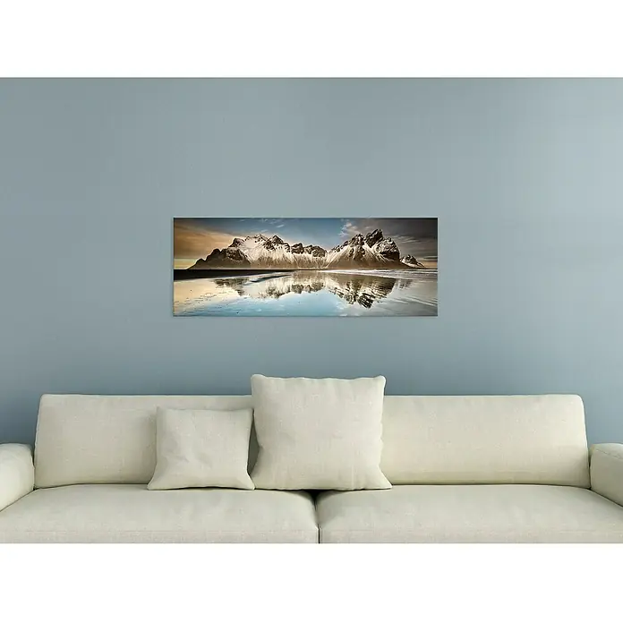 Glasbild - Reflections, B x H: 125 x 50 cm - Stimmungsaufnahme