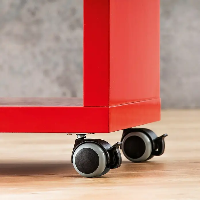 Stabilit Dvostruki kotačić - Promjer kotačića: 50 mm, Nosivost: 40 kg, Klizni ležaj, Sa stražnjom rupom i zaustavljačem, Promjer otvora za vijak: 8 mm