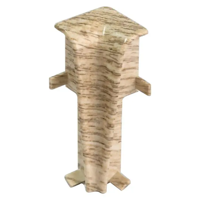 Egger Innenecke - Eiche mittel, 2 Stk., Passend für: Egger Sockelleisten 17 x 60 mm - Ansicht von oben
