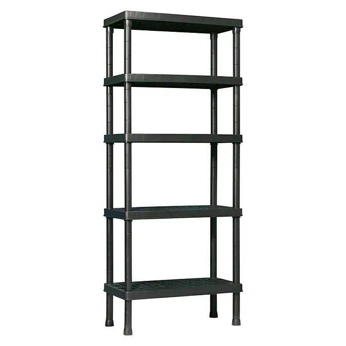 Regalux Plastični regal - 40 x 80 x 188 cm, Nosivost: 40 kg/polica - Pogled odozgo