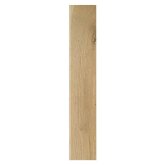 Loevi Massivholzdielen Eiche Natur unbehandelt - 1.800 x 140 x 15 mm, Landhausdiele - Vorderansicht