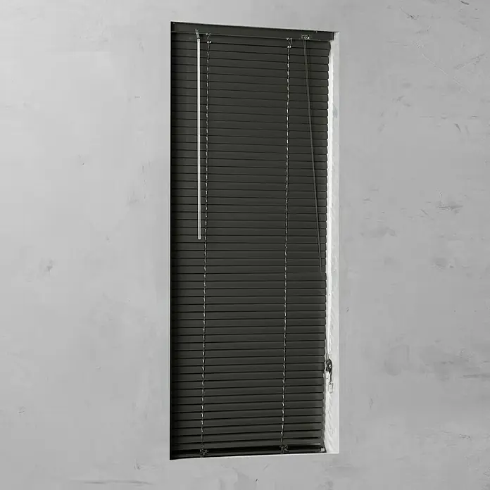 Expo Ambiente Jalousie - B x H: 70 x 175 cm, Grau, Aluminium - Vorderansicht