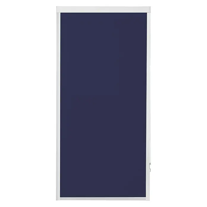 Expo Ambiente Rollo mit Kassette - B x H: 50 x 175 cm, Jeansblau - Vorderansicht
