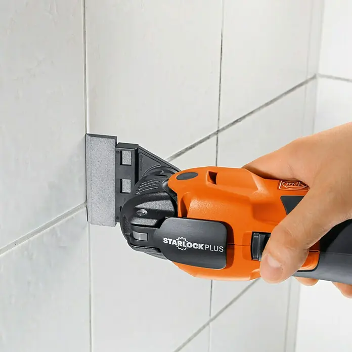 Fein Starlock Plus Komplet za čišćenje fuga pločica - 2 Kom., Prikladno za: Sve širine fuga - Pogled sprijeda