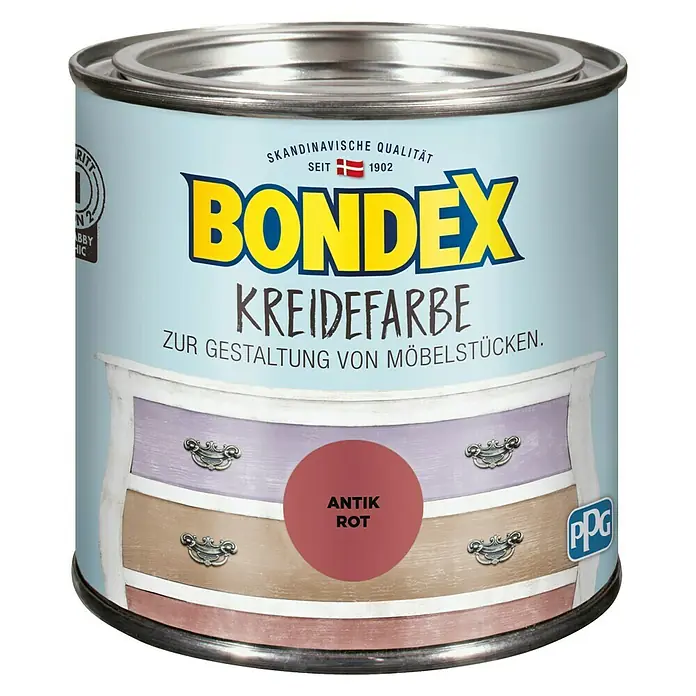 Bondex Kredne barve - Antik rdeče barve, 500 ml