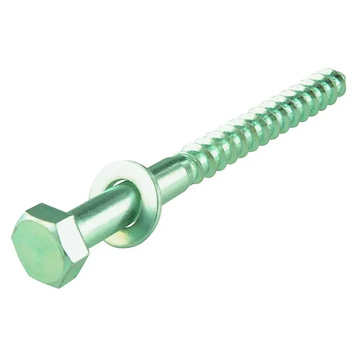 Stabilit Bodenhülsenschraube - Ø x L: 10 x 30 mm, Verzinkt, 20 Stk., Sechskantkopf - Ansicht von oben