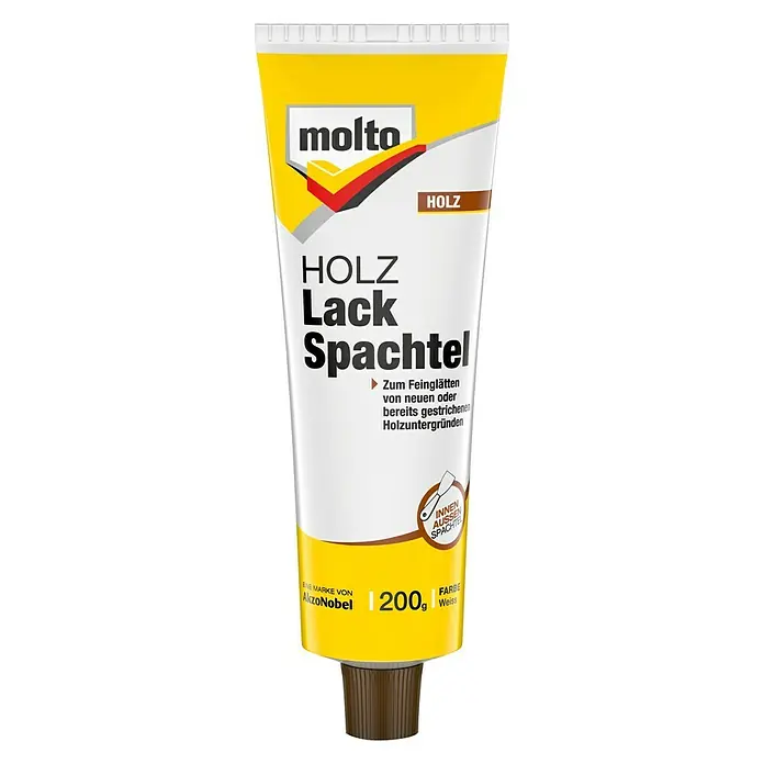 Molto Holz-Lackspachtel - 200 g - Vorderansicht