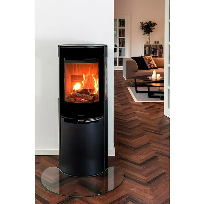Aduro Kaminofen 9-5 Lux Air - 6 kW, Raumheizvermögen: 350 m³, Schwarz - Stimmungsaufnahme