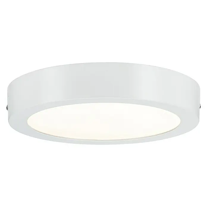 Paulmann Smart Home ZigBee LED-Panel rund Cesena - 13 W, Ø x H: 22,5 x 4 cm, Weiß, Neutralweiß - Vorderansicht