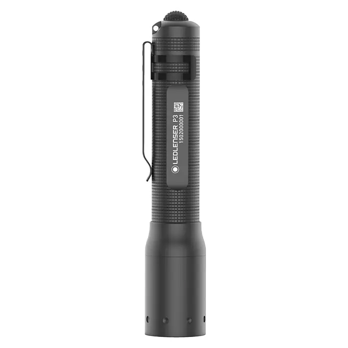 Ledlenser Taschenlampe P3 - LED, 25 lm, Aluminium, Batteriebetrieben - Vorderansicht