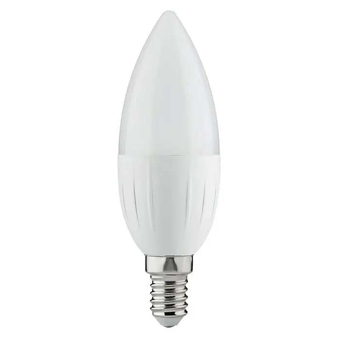Paulmann Smart Home ZigBee LED-Leuchtmittel Candela - 7,5 W, E14, Warmweiß, Einstellbare Farbtemperatur - Vorderansicht