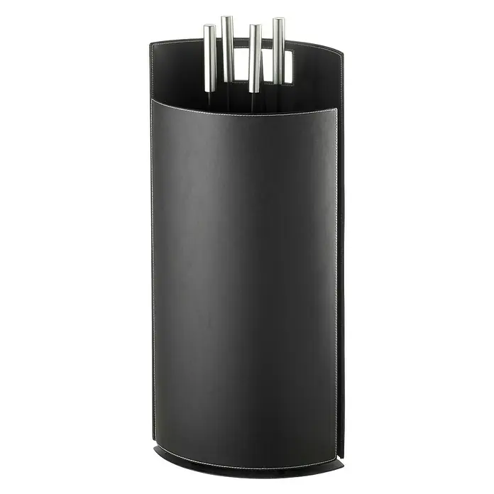 Aduro Kaminbesteck Baseline 2 - 4 -tlg., Schwarz, Höhe: 63,5 cm - Ansicht von oben
