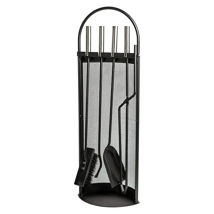 Aduro Kaminbesteck Baseline 1 - 4 -tlg., Schwarz, Höhe: 66 cm - Ansicht von oben