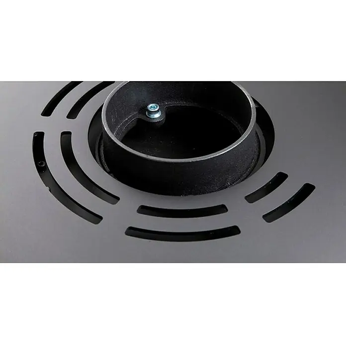 Aduro Kaminofen 9.3 Lux Air - 6 kW, Raumheizvermögen: 350 m³, Schwarz - Detailaufnahme