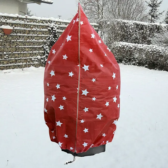 Prekrivno ukrasno platno - 1,3 x 1,6 m, Crvene boje, Gramaža: 50 g/m² - Proizvod u upotrebi