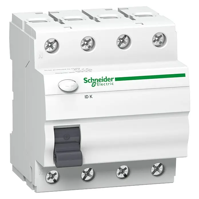 Schneider Electric FI-Schutzschalter - 40 A, 4-polig, Bemessungsfehlerstrom: 0,03 A