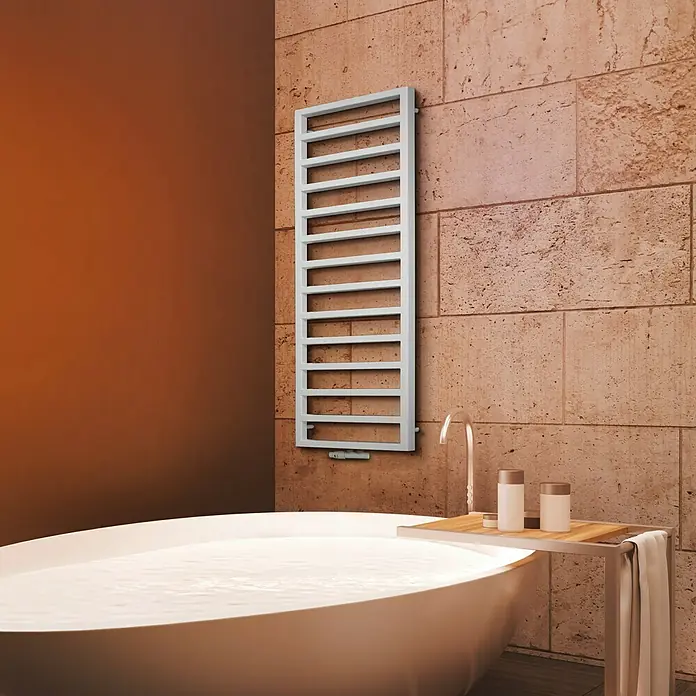 Camargue Designheizkörper Korona - 50 x 159 cm, 447 W, Weiß