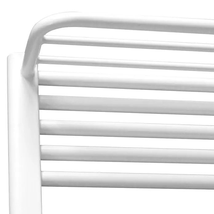 Camargue Badheizkörper Plus - 50 x 117,2 cm, 560 W, Weiß - Detailaufnahme