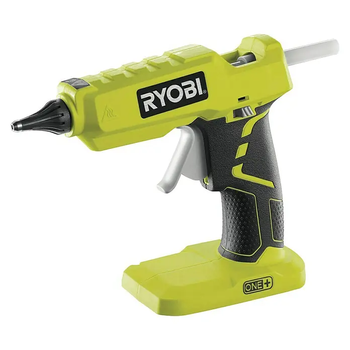 Ryobi ONE+ Akku-Heißklebepistole R18GLU - 18 V, Li-Ionen, Ohne Akku - Vorderansicht